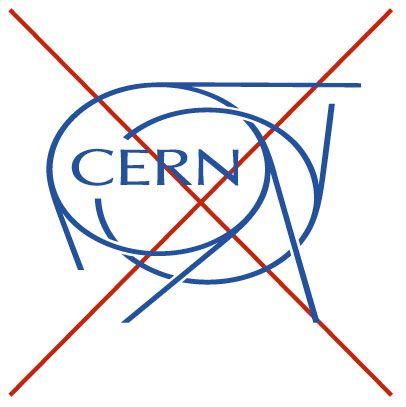 CERN Logo - Outline logo. CERN design guidelines