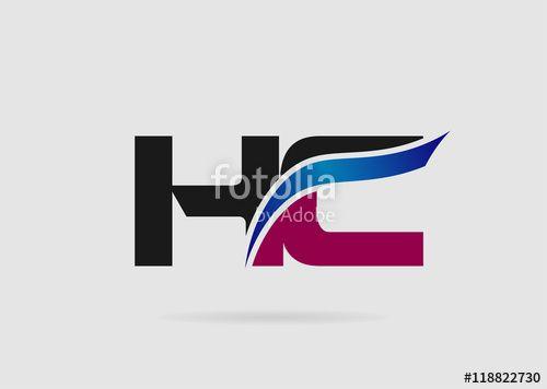 HC Logo - HC Logo. Vector Graphic Branding Letter Element 