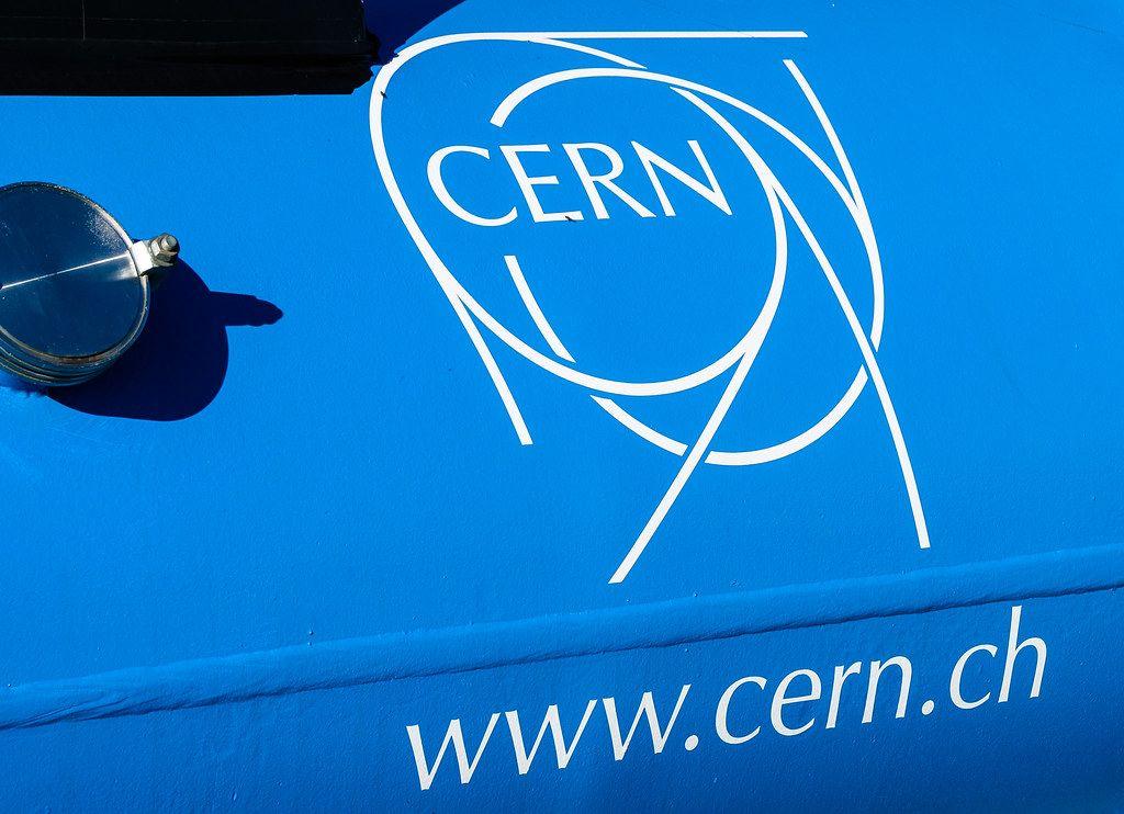 CERN Logo - CERN logo on an LHC magnet | As photographed at CERN while a… | Flickr