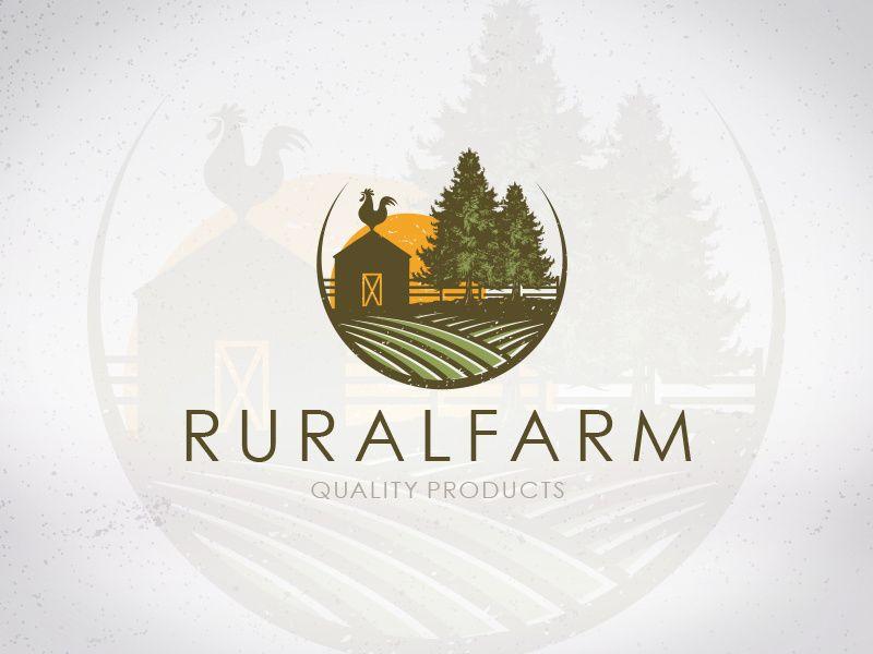 Rural Logo - Rural Farm Logo Design by Alberto Bernabe on Dribbble