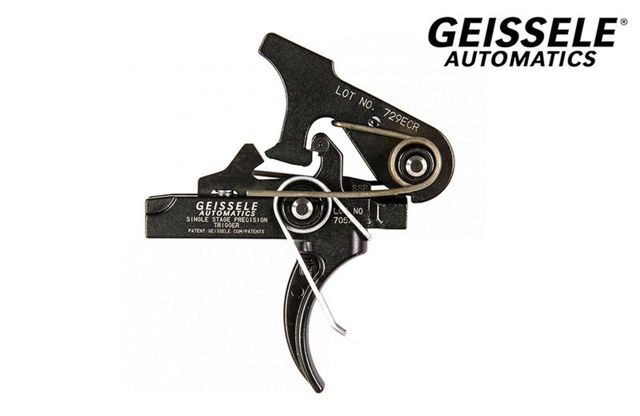 Geissele Logo - Geissele Single Stage Precision (SSP) M4 Curved Bow AR Trigger