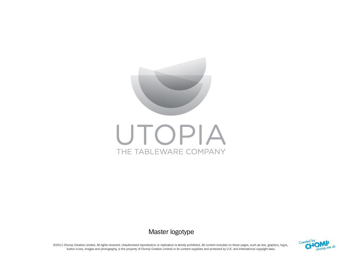 Tableware Logo - Modern, Professional, Hospitality Logo Design for Utopia