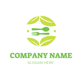 Tableware Logo - Free Vegan Logo Designs. DesignEvo Logo Maker