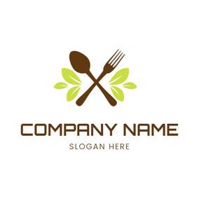 Tableware Logo - Free Vegan Logo Designs | DesignEvo Logo Maker