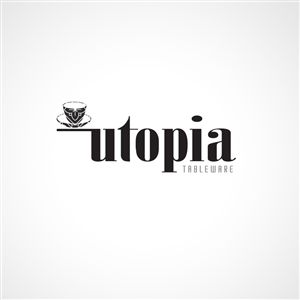 Tableware Logo - Re Branding Logo For Utopia, UK Based Tableware Company Logo