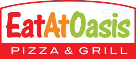 Goasis Logo - Eat At Oasis Pizza & Grill