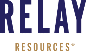 Relay Logo - Relay Resources. Working. Together