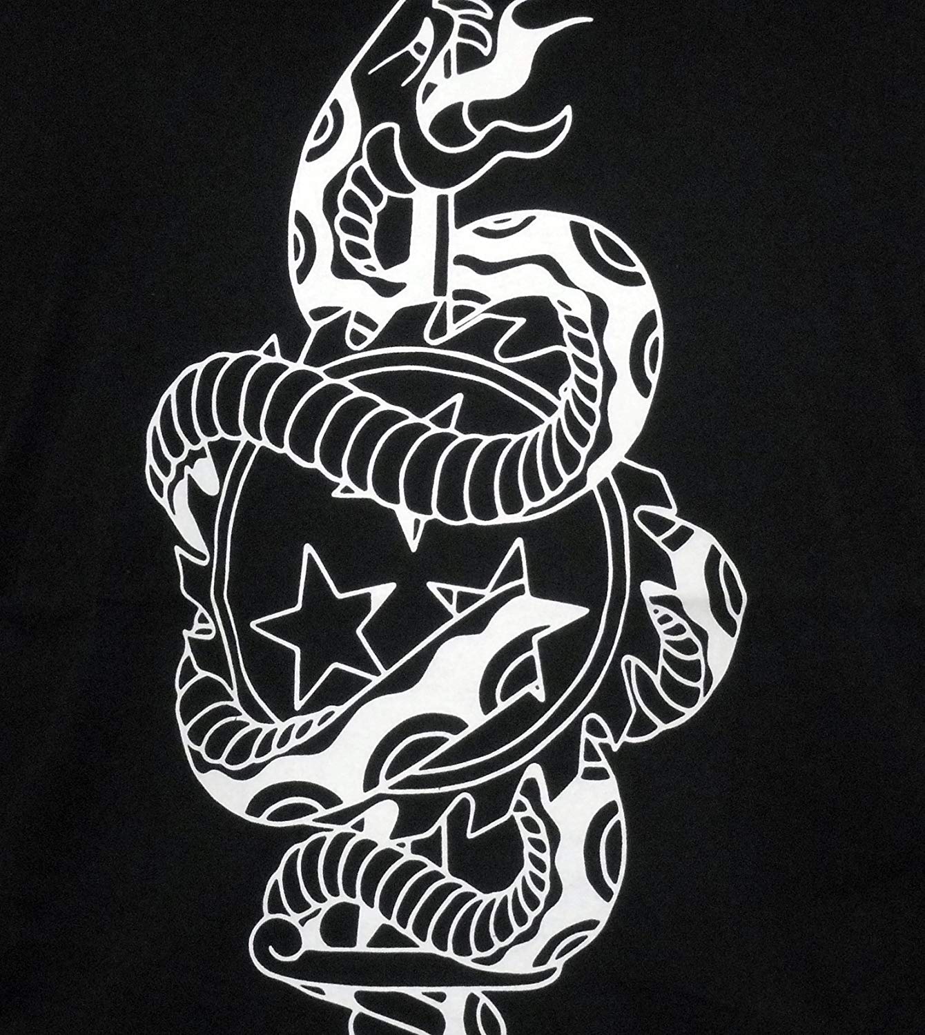 Whitechapple Logo - Amazon.com: Hardcore Apparel Men's Whitechapel “Snake Dagger” Tank ...