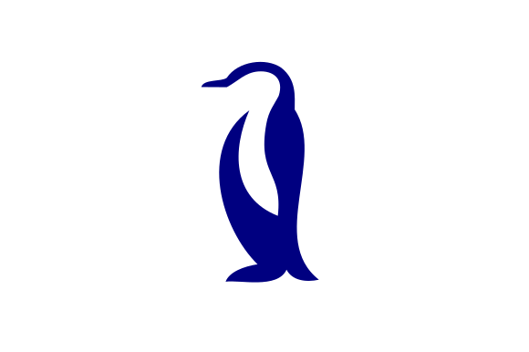 Pequin Logo - SImple penguin Logo Vector