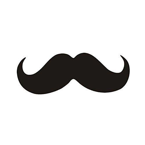 Moustache Logo - MStick Mustache 3D Logo Plastic Decal Acrylic Badge Sticker for Cars ...