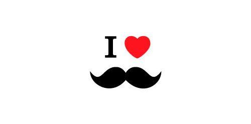 Moustache Logo - I Love Moustache « Logo Faves. Logo Inspiration Gallery