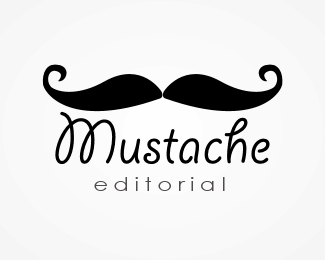 Moustache Logo - Logo Design: Beards and Mustaches