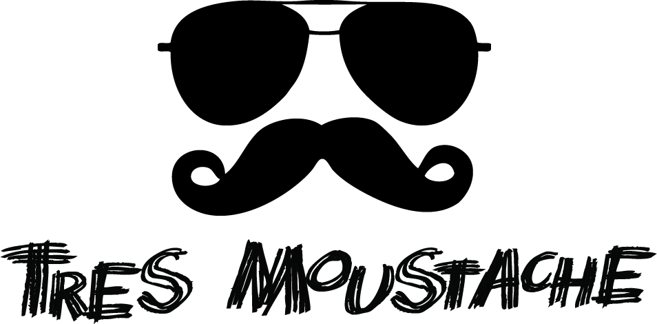 Moustache Logo - Tres Moustache - Tres Moustache