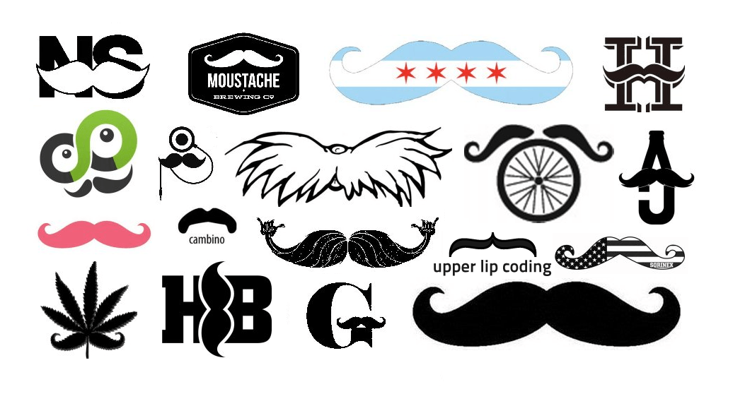 Moustache Logo - The Growth of the Mustachioed Logo – Emblemetric