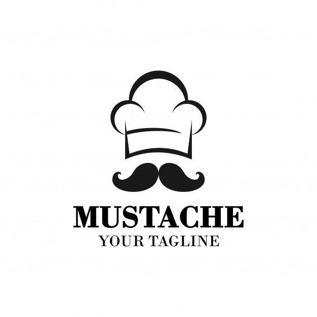 Moustache Logo - Mustache logo Vector | Premium Download