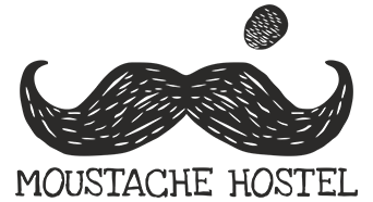 Moustache Logo - Moustache Hostel Backpacker Chain in Delhi, Goa, Jaipur, Agra ...