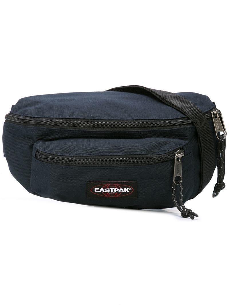 Eastpak Logo - Eastpak Logo Patch Belt Bag - Black