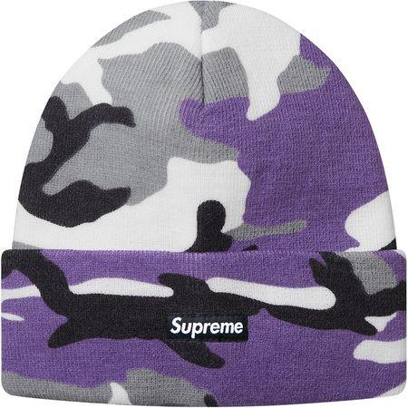 Purple Camo Supreme Logo - Camo Beanie (Purple Camo) - Better Nike Bot - Sneaker Bots