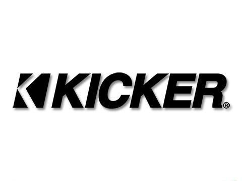 Kickers Logo - KICKER | Black Logo Decal