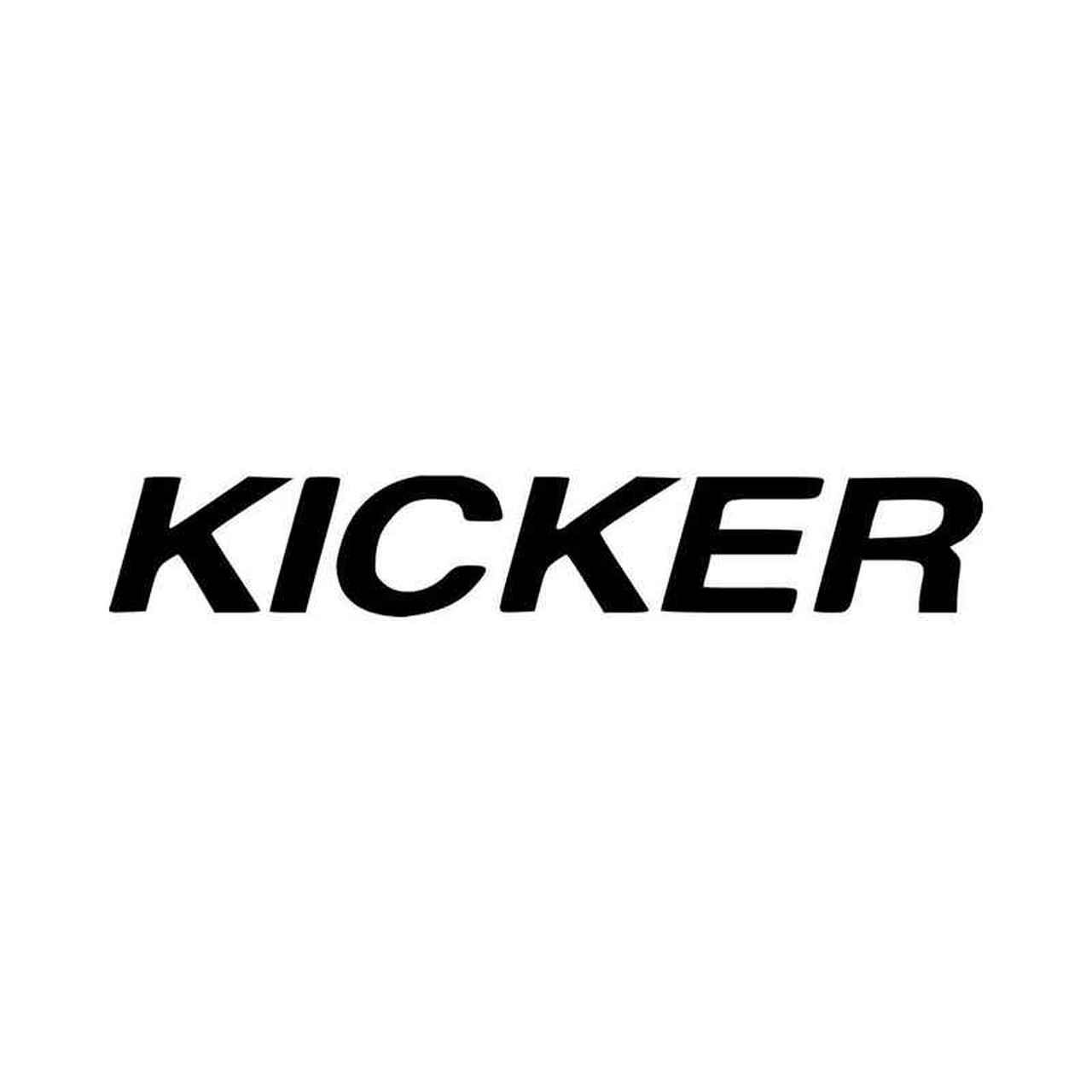 Kicker Logo - Kicker Logo Car Vinyl Decal Sticker