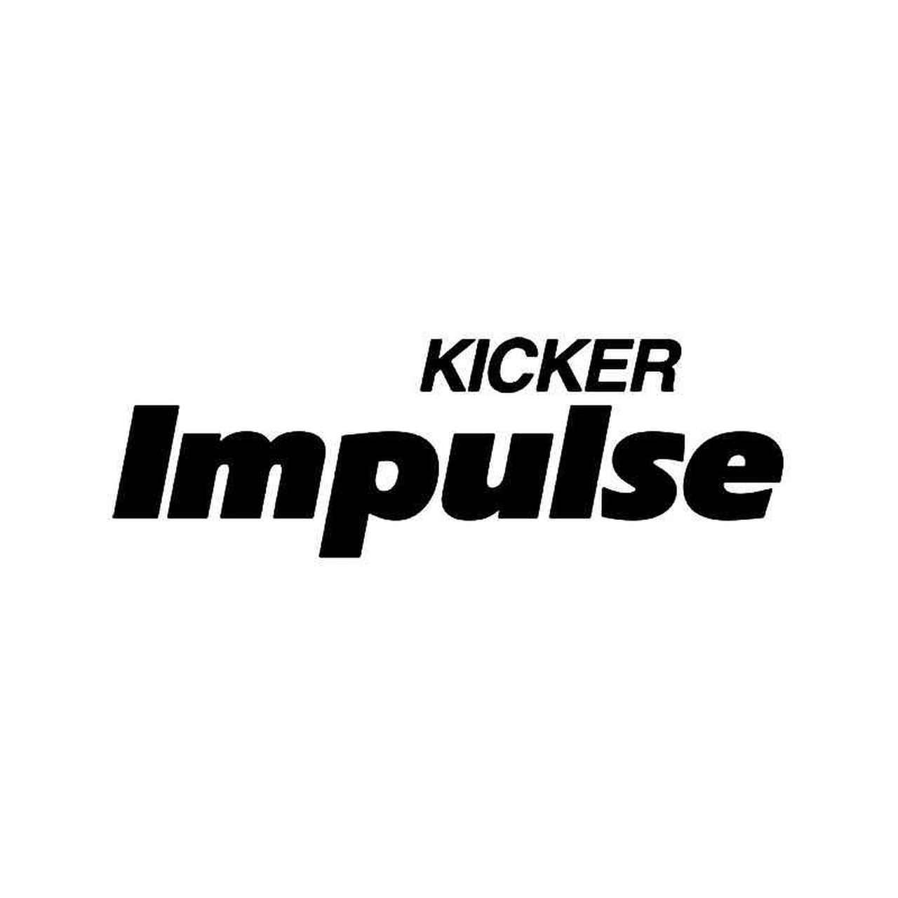 Kicker Logo - Kicker Impulse Logo Vinyl Sticker