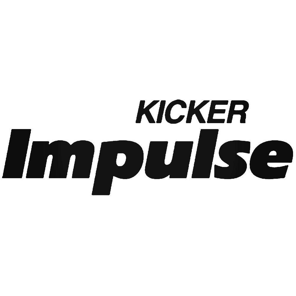 Kicker Logo - Kicker Impulse Logo Vinyl Decal Sticker