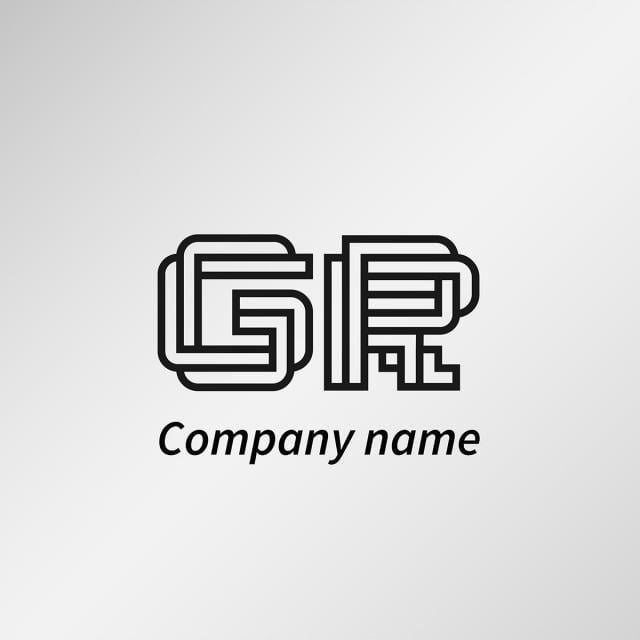 Gr Logo - Initial Letter GR Logo Template Template for Free Download on Pngtree