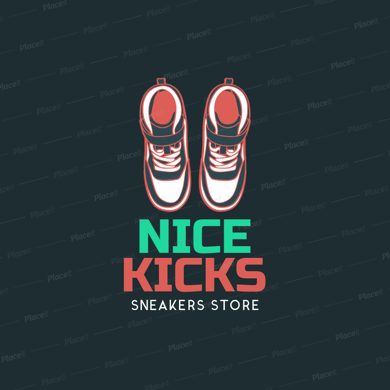 Sneaker Logo - Custom Logo Maker for Sneaker Stores 1261b
