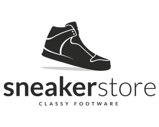 Sneaker Logo - Sneaker Store Designed