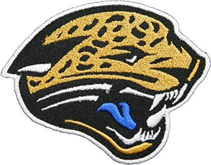 Jaugars Logo - Jacksonville Jaguar 9x7 cm Patch Sew Iron on Logo Embroidered Badge Sign  Emblem Costume BY Dreamhigh_skyland