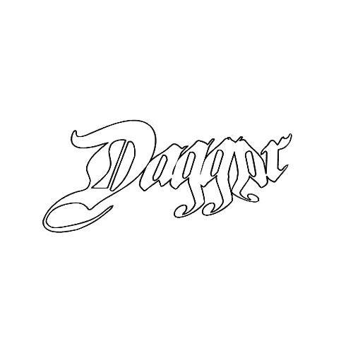 Dagger Logo - Dagger (MEX) Band Logo Decal