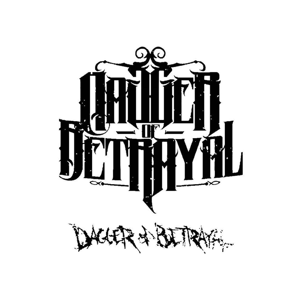 Dagger Logo - Dagger Of Betrayal Band Logo Vinyl Decal