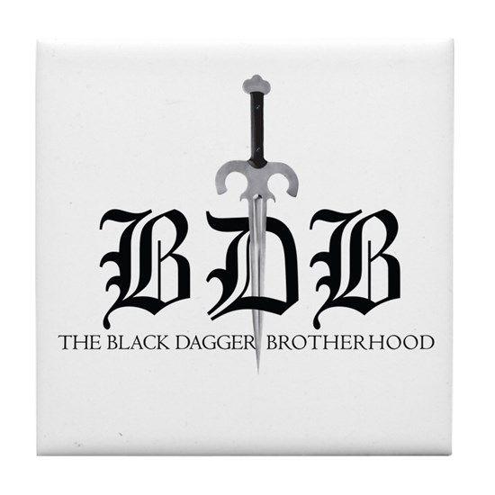 Dagger Logo - Bdb Logo Tile Coaster