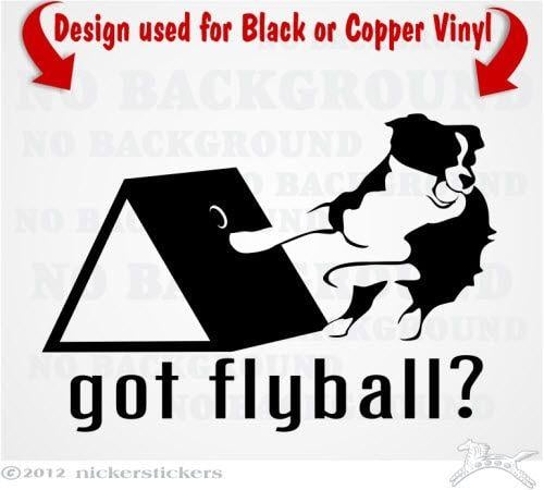 Flyball Logo - Got Flyball? Vinyl Dog Decal