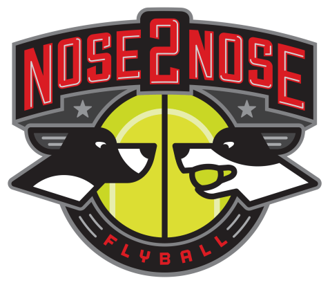 Flyball Logo - Nose To Nose Flyball Club