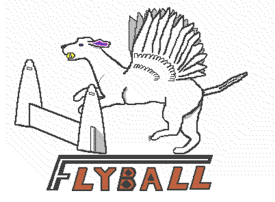 Flyball Logo - Flyball RACING from Iowa-Hawkeye Hustlers Club
