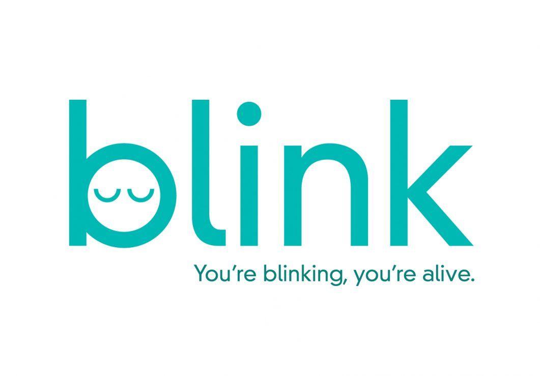 Blink Logo - Mental health campaign 'blink' Design. Branding