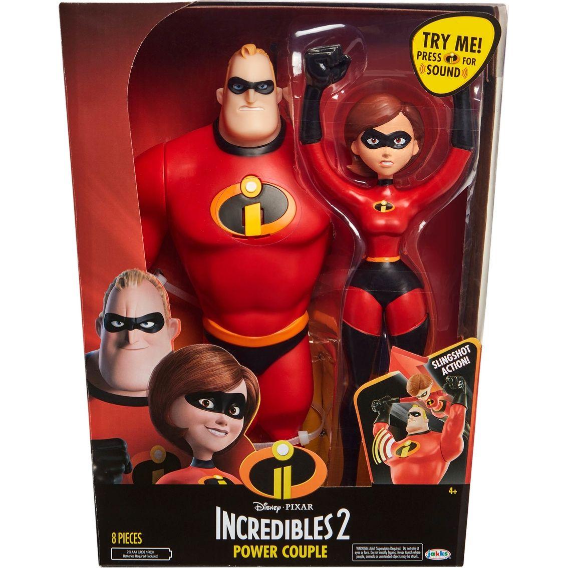 Elastigirl Logo - 12 In. Feature Mr. Incredible And Elastigirl | Action Figures | Baby ...