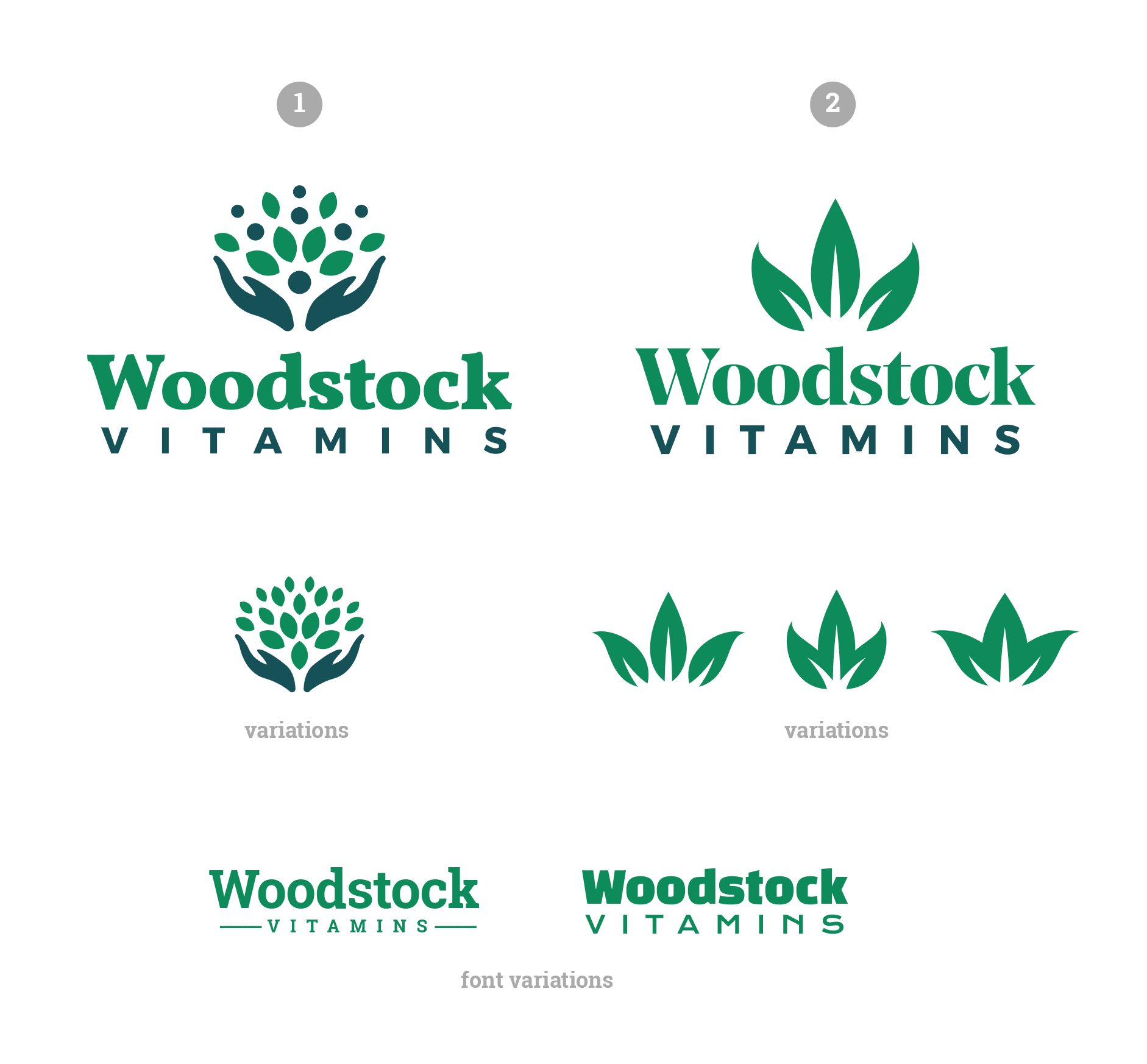 Vitamin Logo - Logo I'm working on for a local vitamin shop trying to position as