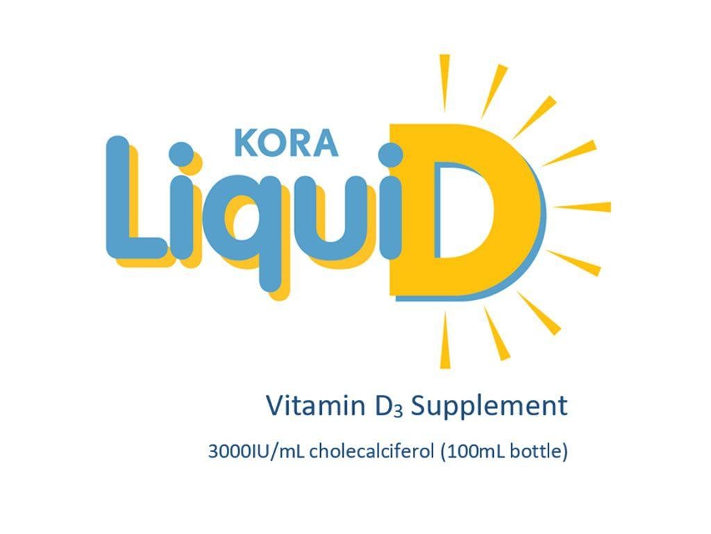 Vitamin Logo - Kora LiquiD