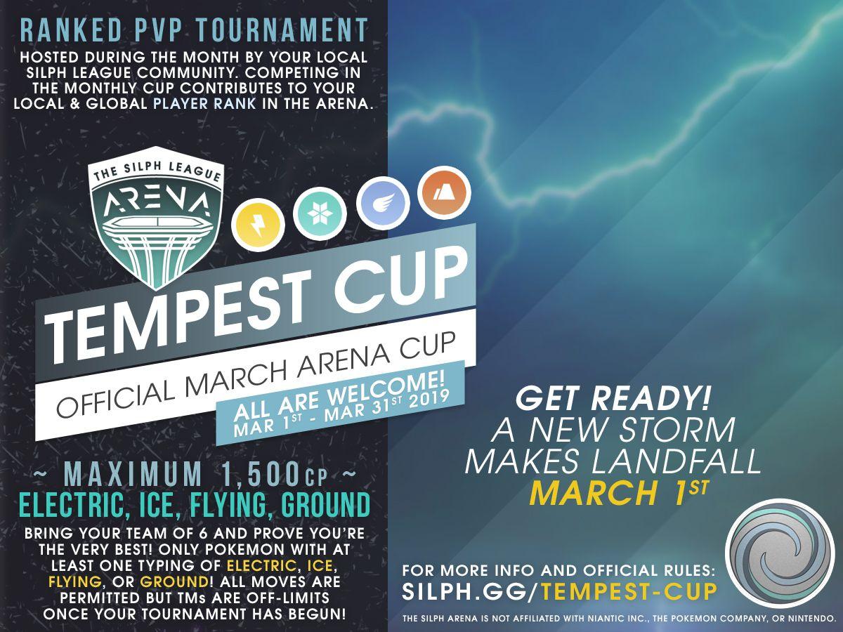 Announcing Logo - Announcing The Tempest Cup: A new melee of Electric, Ice, Flying ...