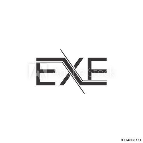 exe Logo - EXE logo letter design - Buy this stock vector and explore similar ...