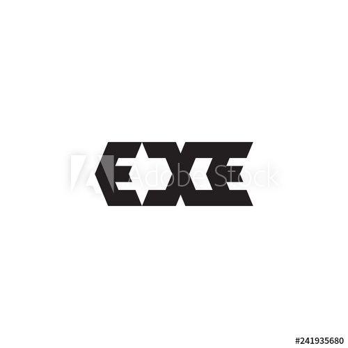 exe Logo - EXE logo letter design - Buy this stock vector and explore similar ...