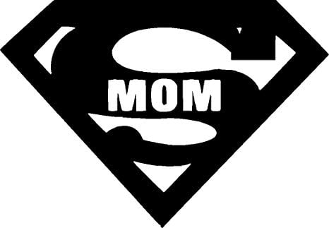 Mom Logo - Amazon.com: MOTHER'S DAY SUPERMAN INSPIRED SUPER MOM LOGO VINYL ...
