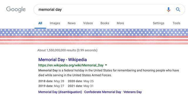 Memorial Logo - Google Finally Honors Memorial Day In A Big Way