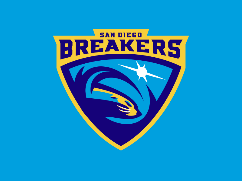 Breakers Logo - San Diego Breakers by Fraser Davidson on Dribbble