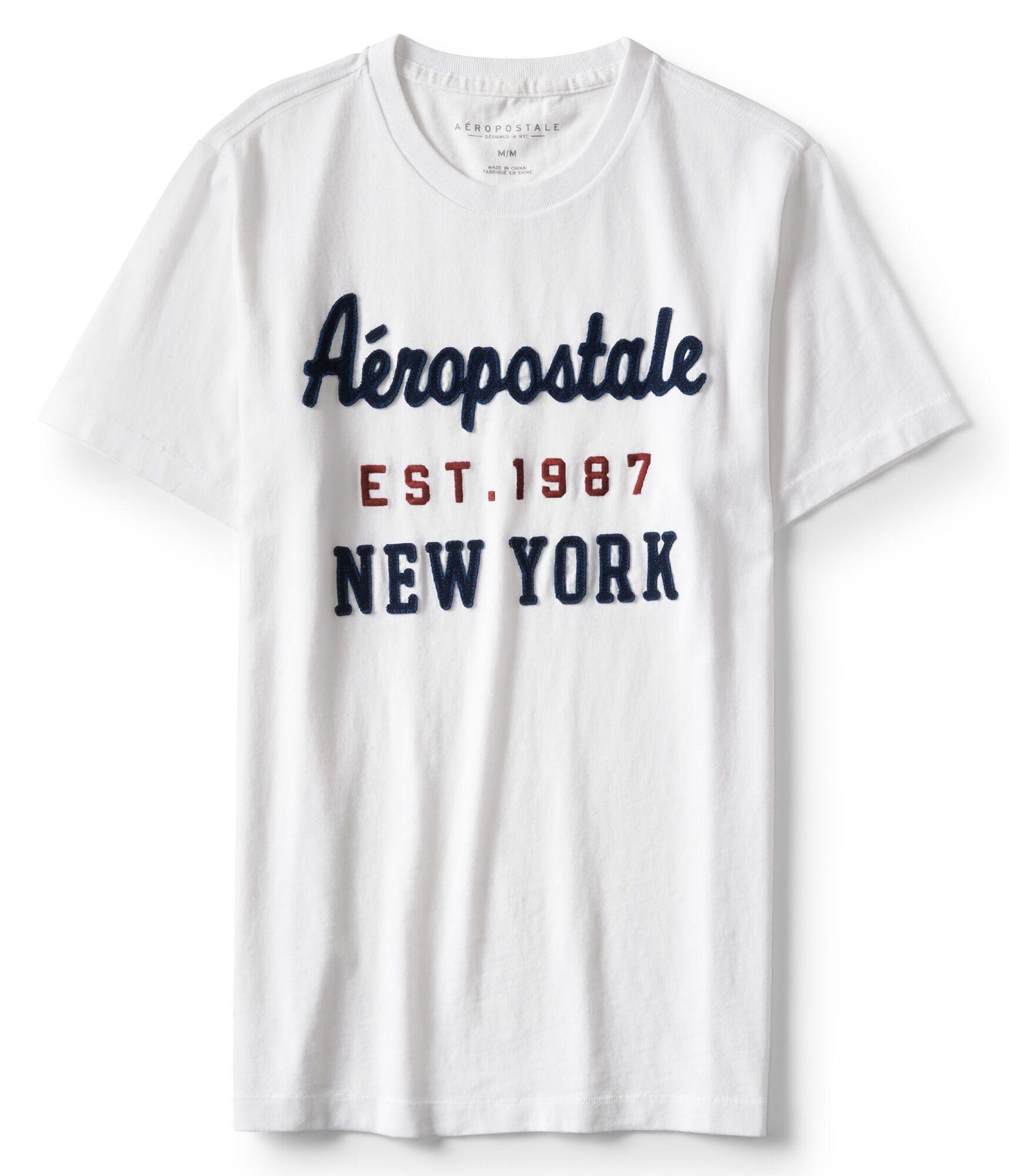 Areopostile Logo - Aéropostale New York Logo Graphic Tee