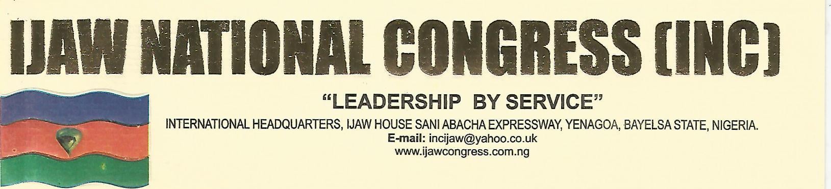 Ijaw Logo - COMMUNIQUÉ OF THE IJAW NATIONAL CONGRESS (INC) STAKEHOLDERS SUMMIT ...