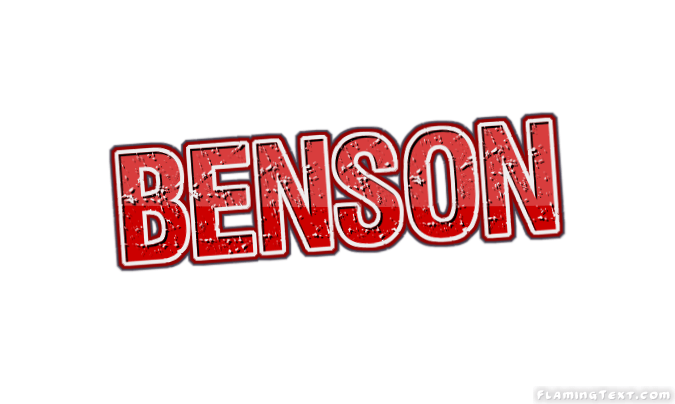 Benson Logo - Benson Logo | Free Name Design Tool from Flaming Text