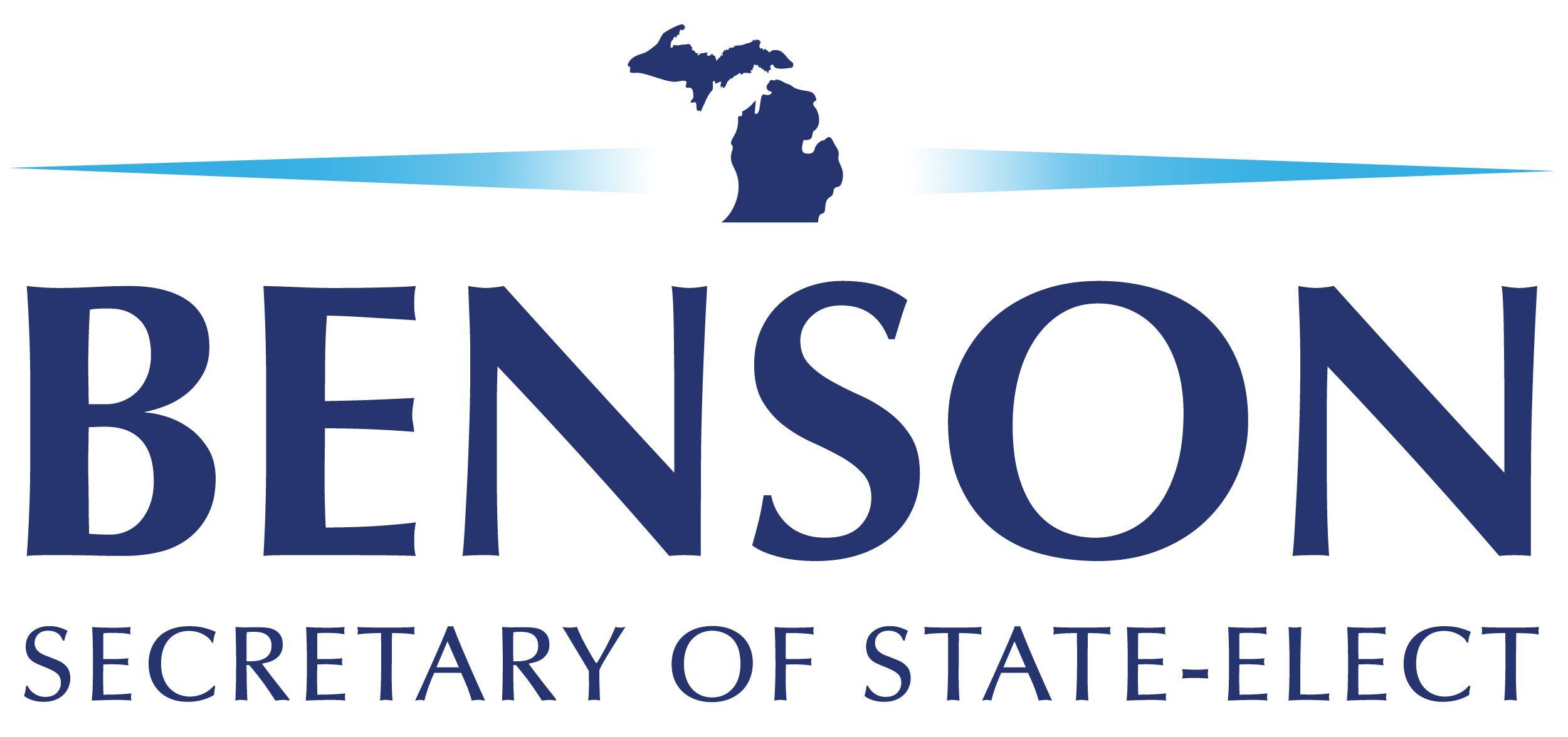 Benson Logo - Benson Updated Logo 02 Benson For Secretary Of State